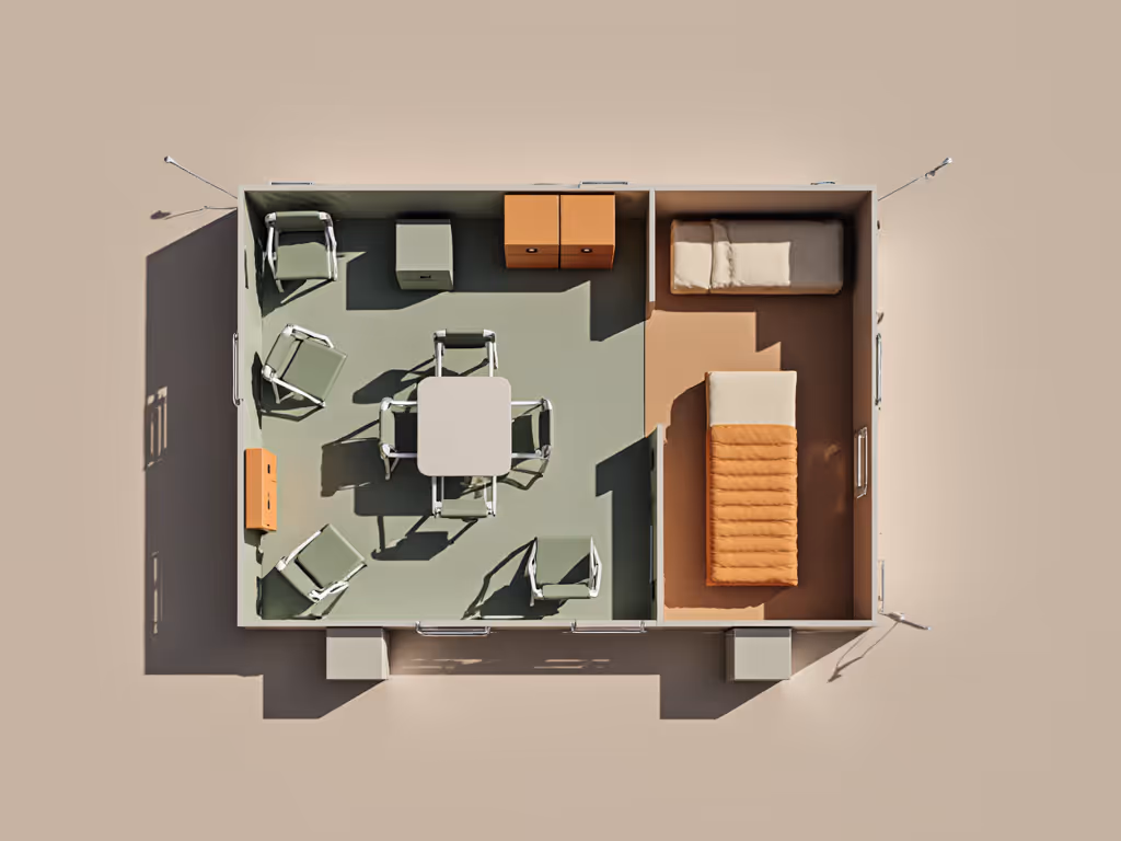 Campsite Setup & Space Optimization