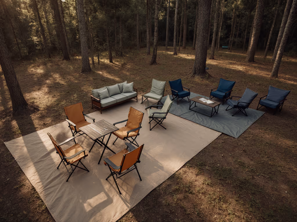 campsite_showing_color-coordinated_seating_zones