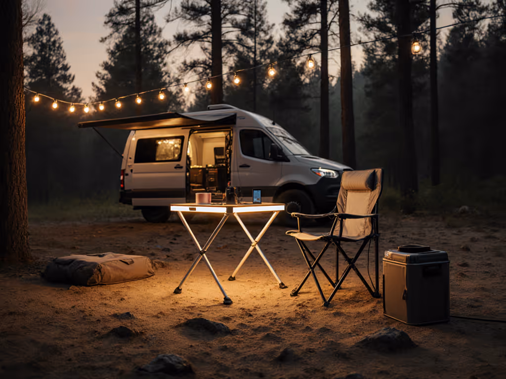 Smart Camping Furniture: Tech That Works Outdoors
